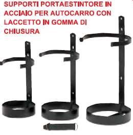 Supporti porta estintori