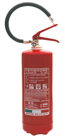 estintore a polvere da kg 6